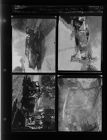 Wreck near Chicod - Earl Miller and Lloyd Taylor (4 Negatives (October 24, 1955) [Sleeve 44, Folder d, Box 7]
